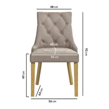 White Round Dining Table With 4 Mink Velvet Dining Chairs