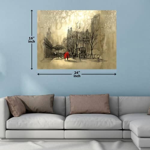 Old Times Abstract Digital Painting
