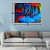 Blue Color Strokes Digital painting - top_view