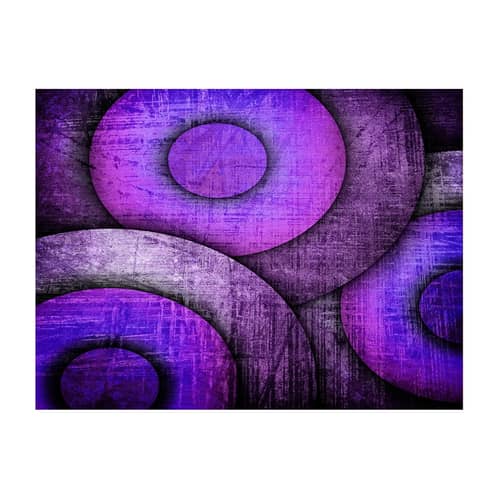 Purple Round Shades Digital Painting
