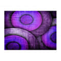 Purple Round Shades Digital Painting - rear_view