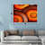 Orange Round Shades Digital Painting - photo