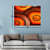 Orange Round Shades Digital Painting - top_view