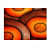 Orange Round Shades Digital Painting - rear_view