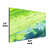 Flat Green Color Strokes Digital Painting - front_view