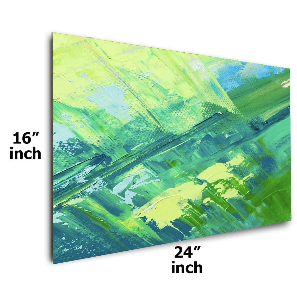 Green Shade Stamp Figure Digital Painting - front_view