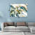 Blue White Spiral Digital Painting - photo