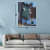 White Gulls abstract Digital Painting - top_view