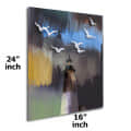 Light House at Night Digital Painting - front_view