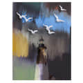 Light House at Night Digital Painting - rear_view