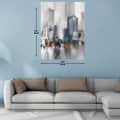 Modern City Digital  Wall Painting - top_view