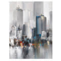 Modern City Digital  Wall Painting - rear_view