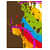 Freestyle 6 color Strokes Digital Wall Painting - rear_view