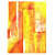 Roll on Yellow Finish Digital Wall Painting - rear_view