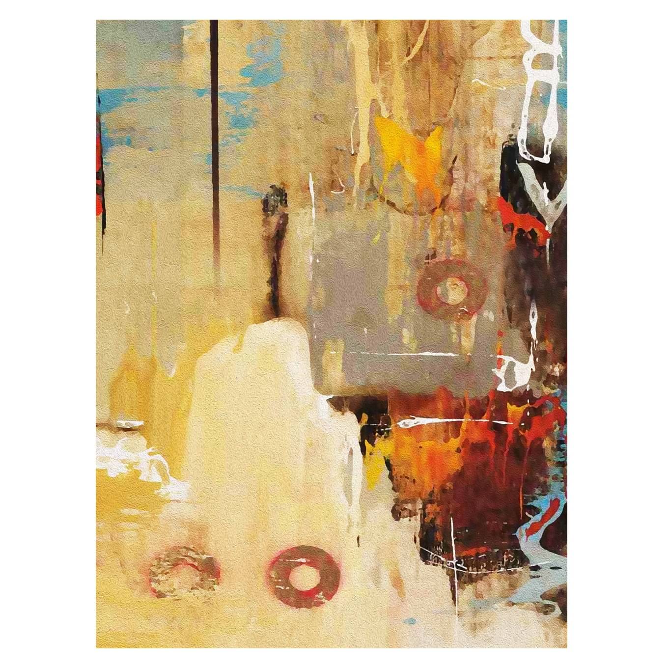 Abstract Freestyle Wall Painting