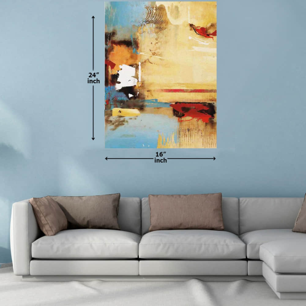 Freestyle Abstract Wall Painting - photo