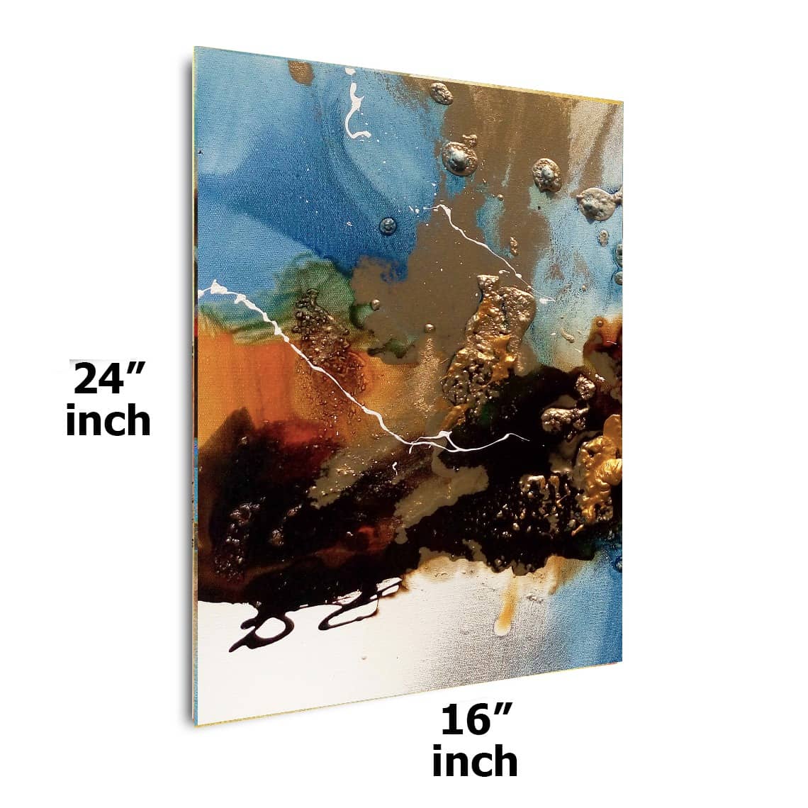 Flowing Resin Art Wall Painting