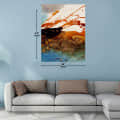 Freestyle Resin Art Digital Wall Painting - top_view