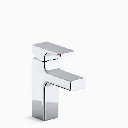 Strayt Single-control Lavatory Faucet - rear_view