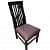 Wooden Dining Chair - top_view