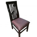 Wooden Dining Chair - rear_view