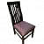 Wooden Dining Chair - rear_view