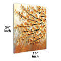 3D Effect Autumn Tree Digital Wall Painting - front_view
