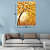 3D Effect Autumn Tree Wall Painting - photo