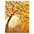 3D Effect Autumn Tree Wall Painting - rear_view