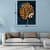3D Golden Leaf Digital Wall Painting - photo