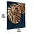 Golden Leaf Wall Painting - front_view