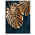Golden Leaf Wall Painting - rear_view