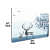 Winter Dear Digital Wall Painting - front_view