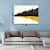 Gold Black Mountain vector Wall Painting - top_view