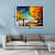 Abstract Tree Digital Wall Painting - photo