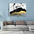 Rainy Weather Gold Black Wall Painting - photo