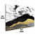 Rainy Weather Gold Black Wall Painting - front_view