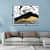 Rainy Weather Gold Black Wall Painting - top_view