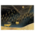 Gold Theme Fortune Digital Wall Painting - rear_view