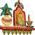 Hand Crafted Kalash Diya Key Holder - left_view