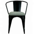 Varg Metal Cushion Chair - top_view