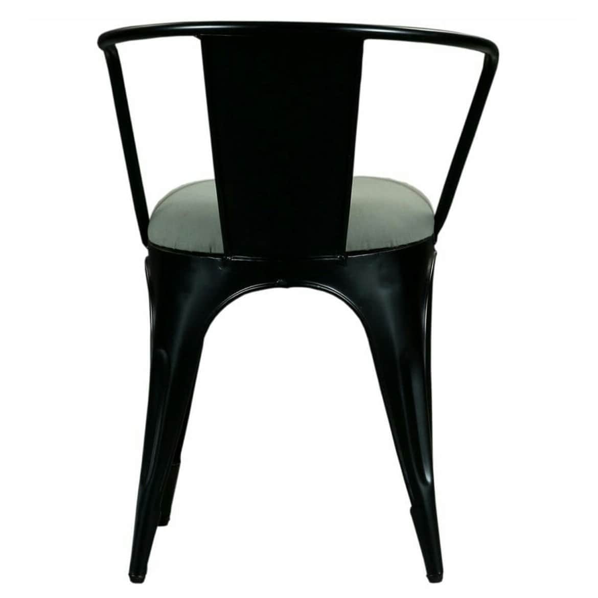 Varg Metal Cushion Chair - rear_view