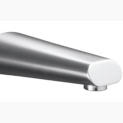 Bath Spout Flat Face, 160mm - front_view
