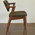Cafe Chair In Teak wood Finish - top_view