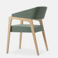 Solid Wood Emma Armchair - right_view