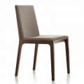PU Leather cafe chair - top_view