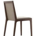 PU Leather cafe chair - rear_view