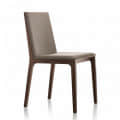 PU Leather cafe chair - left_view