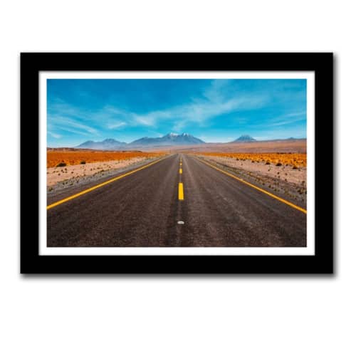 Atacama Desert Wall Poster Glass Framed Large Size