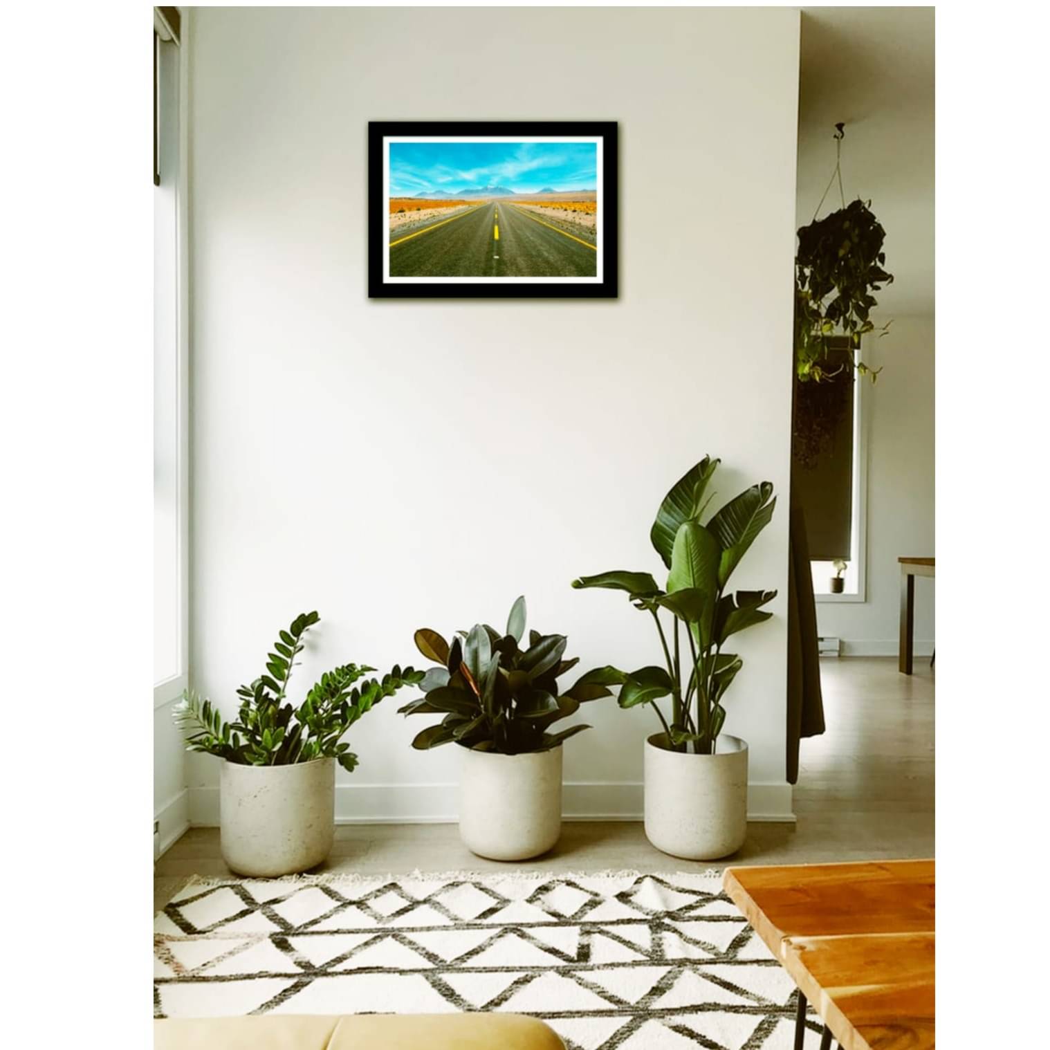 Atacama Desert Wall Poster Glass Framed Large Size